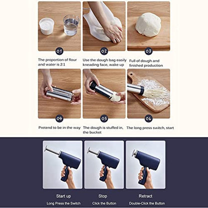 auravista Macchina per Pasta Elettrica Senza Fili